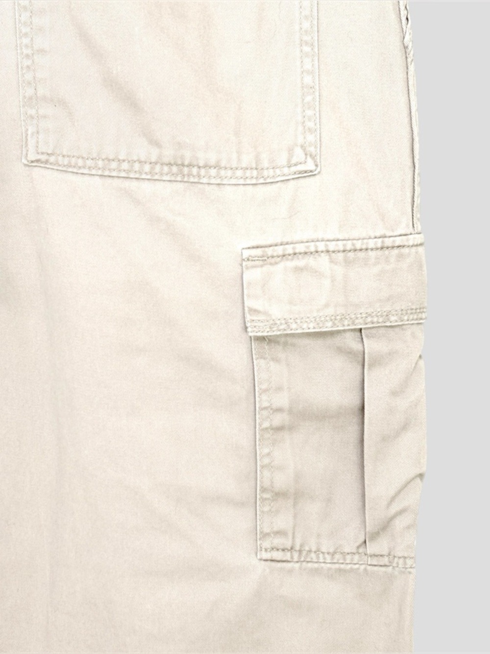 Vintage Wrangler Cargo Pants Men’s 36x30 Grey Cotton Twill Utility Workwear L - Picture 6 of 16
